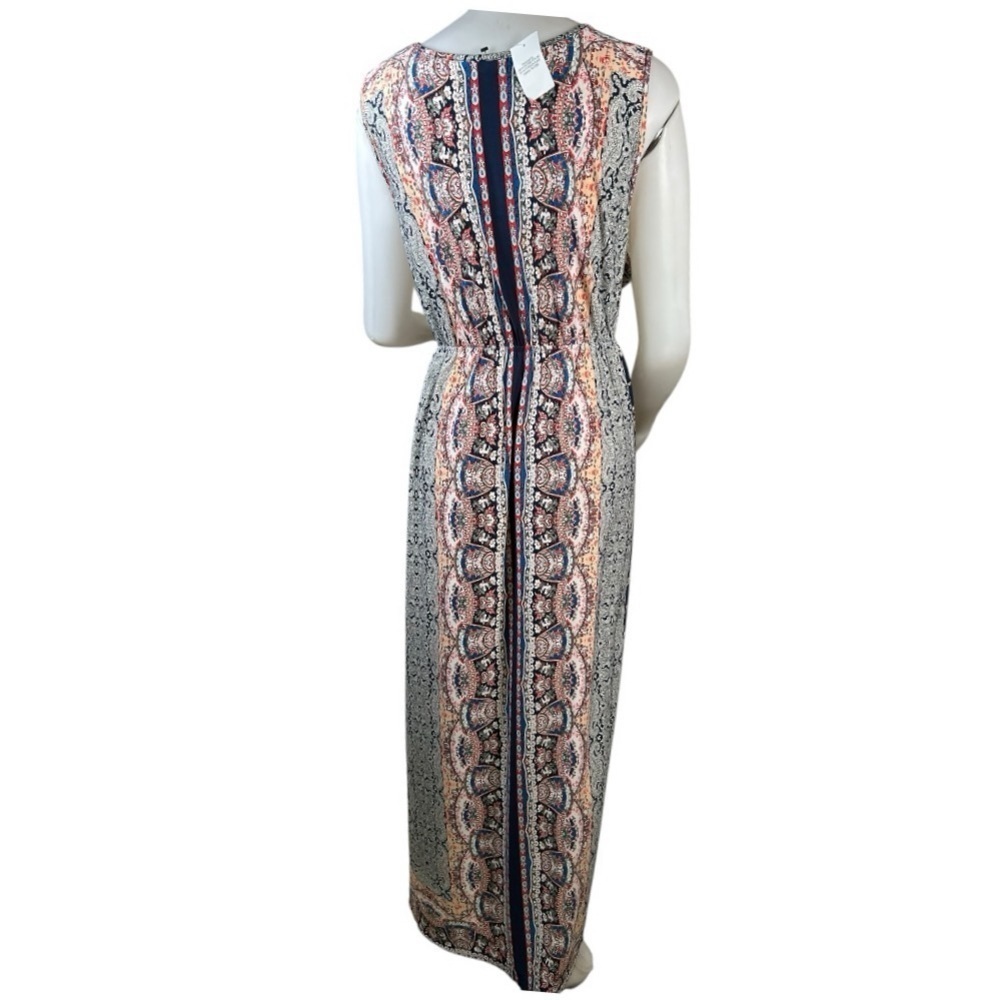 NWT One World Live & Let Live Womens Boho Sleeveless Dress Size XXL flower print - Picture 2 of 15